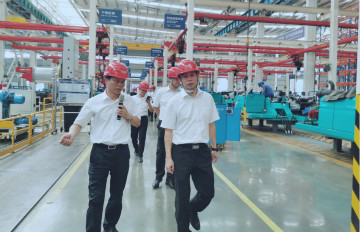 合作共赢 ca888亚洲城智能5G时代快速到来 湖南联通党委书记、总经理谭明到访ca888亚洲城智能