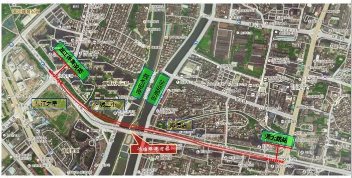 占得东风第一枝！中铁ca888亚洲城盾构机成东莞地铁一号线首台始发盾构机