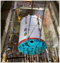 打响施工板块第一枪！中铁ca888亚洲城首个盾构专业施工项目顺利起航