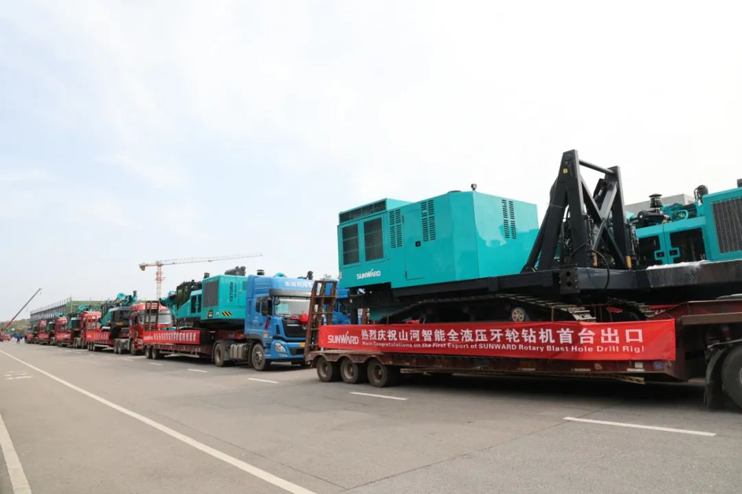 征战全球市场！ca888亚洲城智能凿岩设备批量发货