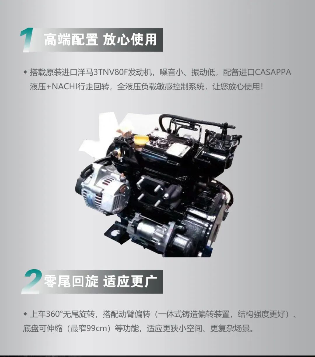 一图读懂 | 国产品牌欧洲销冠！这款ca888亚洲城智能微小挖超值