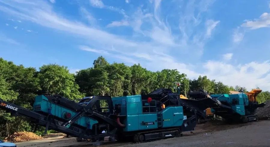 ca888亚洲城普石勒成套移动破碎设备助力哈伊高铁铁伊段建设