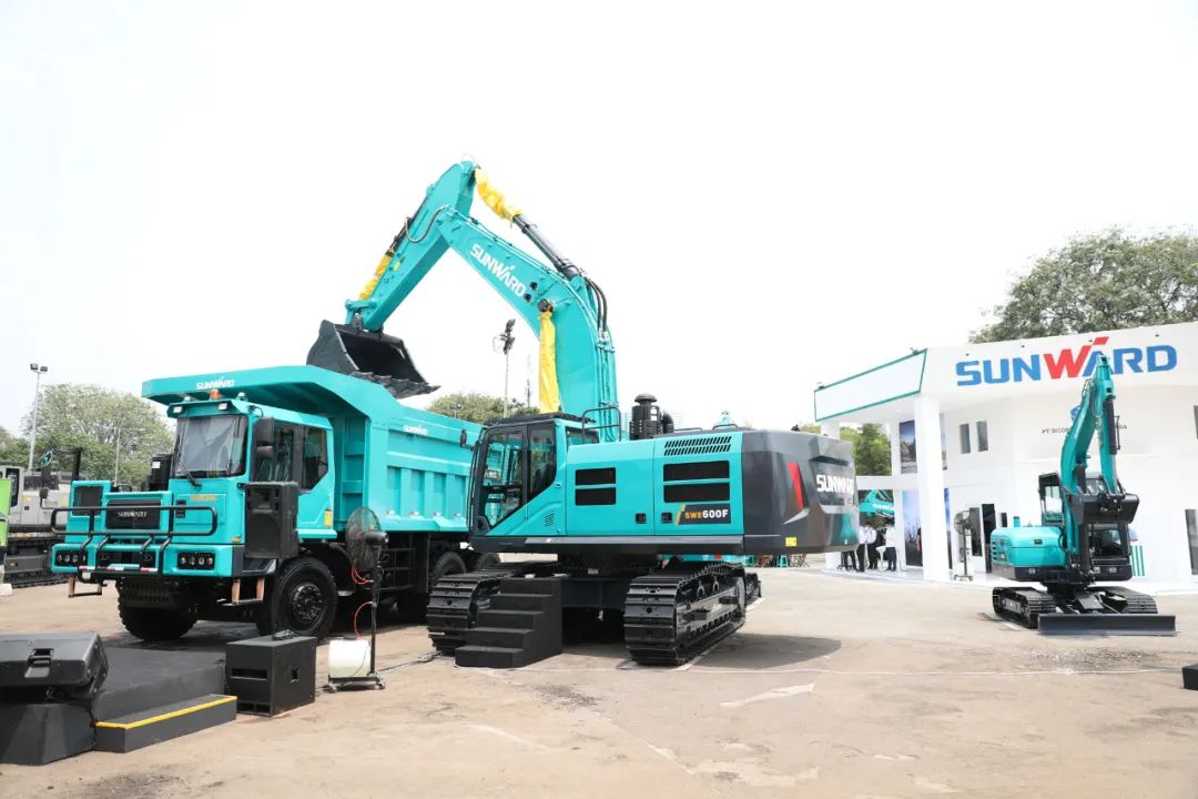 本地化建设显成效！ca888亚洲城智能携矿山成套装备亮相印尼矿业展