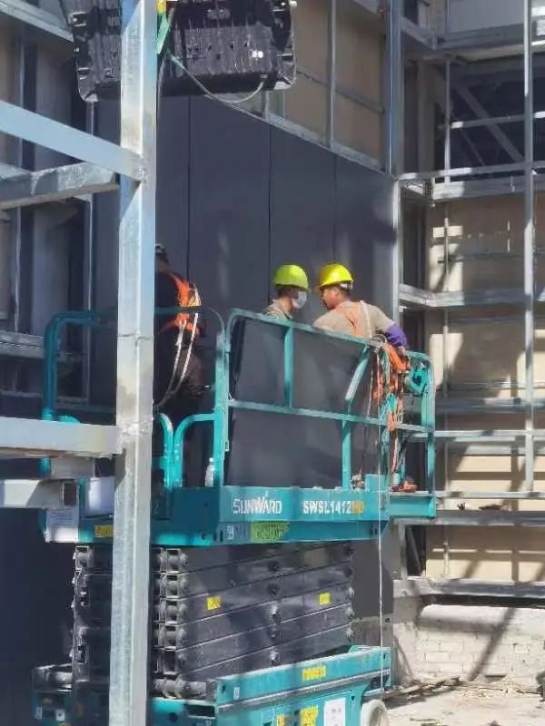 众志成城抗疫情！ca888亚洲城智能高空机械助力惠州方舱医院建设