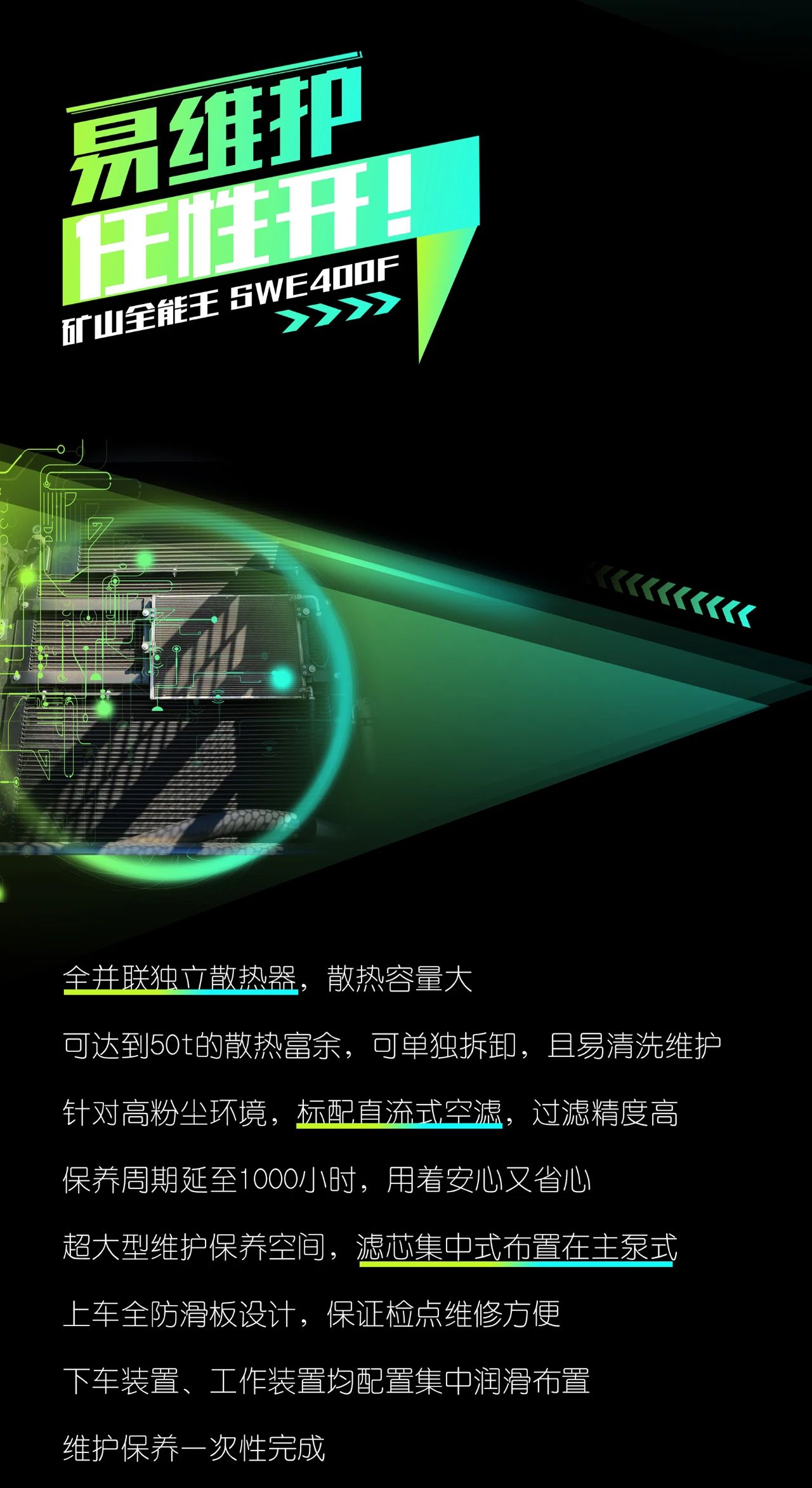 国四精品 | 要产能、够有劲！“满级”挖机还得看“矿山全能王”SWE400F