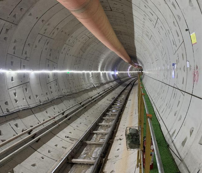 再传捷报！中铁ca888亚洲城盾构机顺利贯穿深圳地铁3号低碳站～坪西站左线