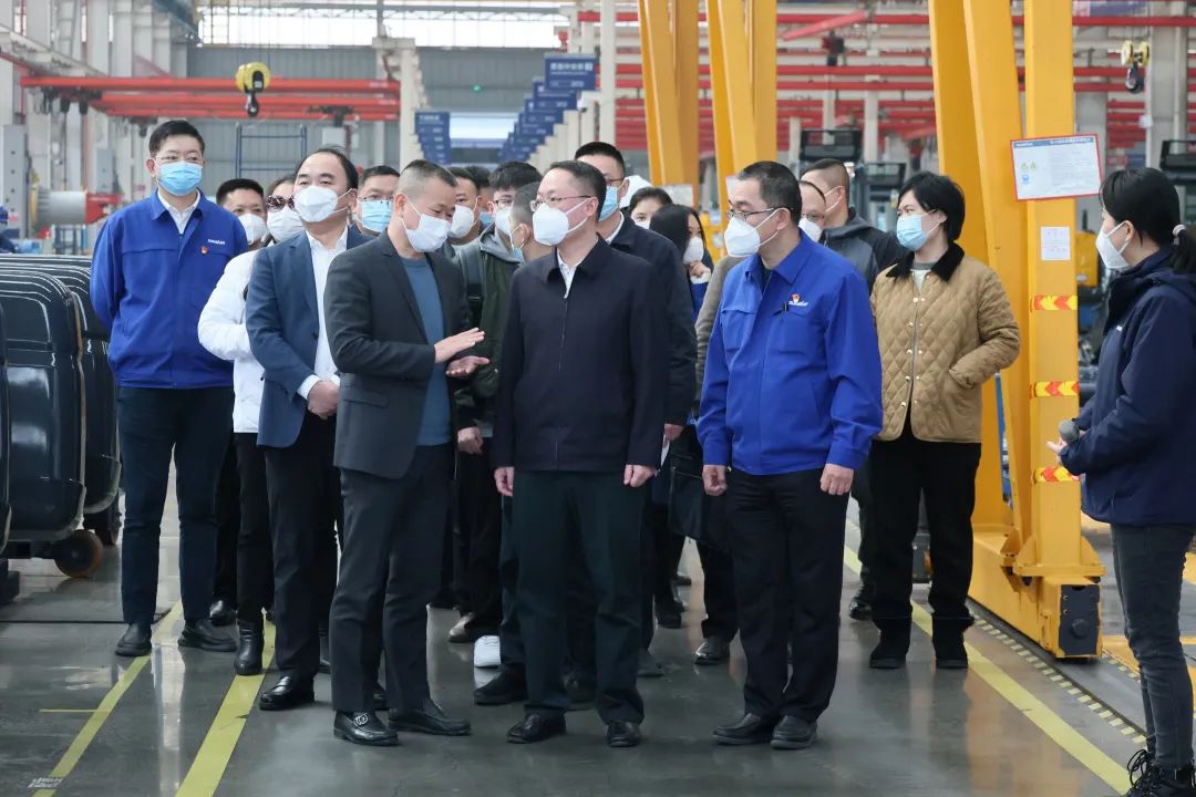 彭涛副市长督导ca888亚洲城智能安全生产工作、开展新春慰问