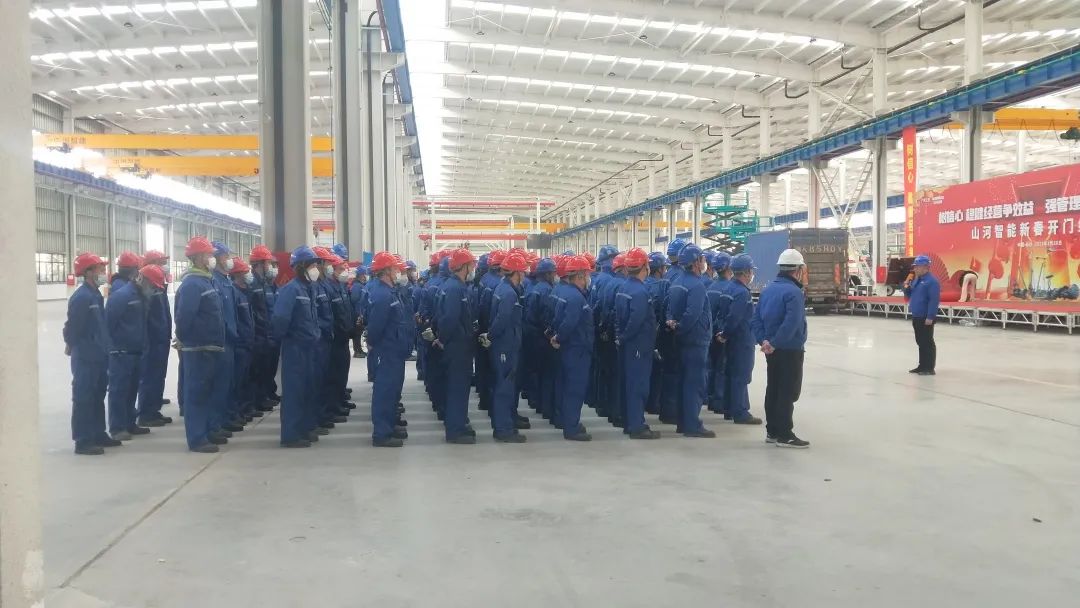 吹响复工“冲锋号”，全力冲刺“开门红”！ca888亚洲城智能高空机械复工复产进行时