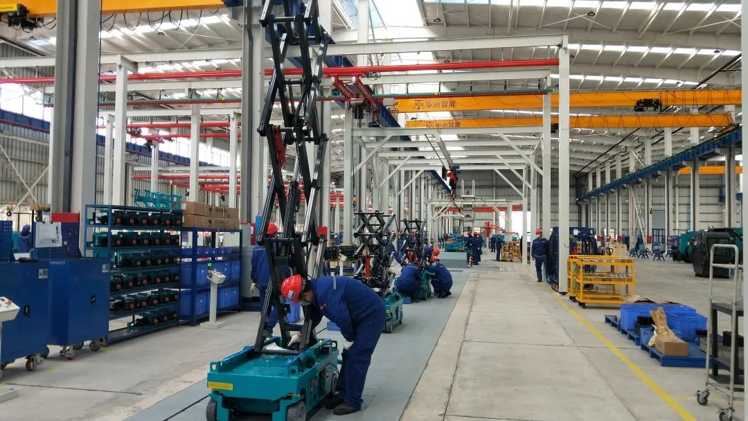 吹响复工“冲锋号”，全力冲刺“开门红”！ca888亚洲城智能高空机械复工复产进行时