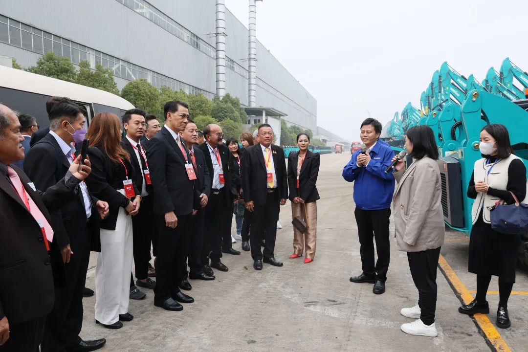 泰国代表团到访ca888亚洲城智能