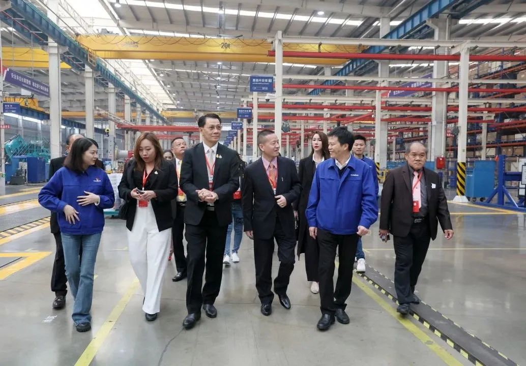 泰国代表团到访ca888亚洲城智能