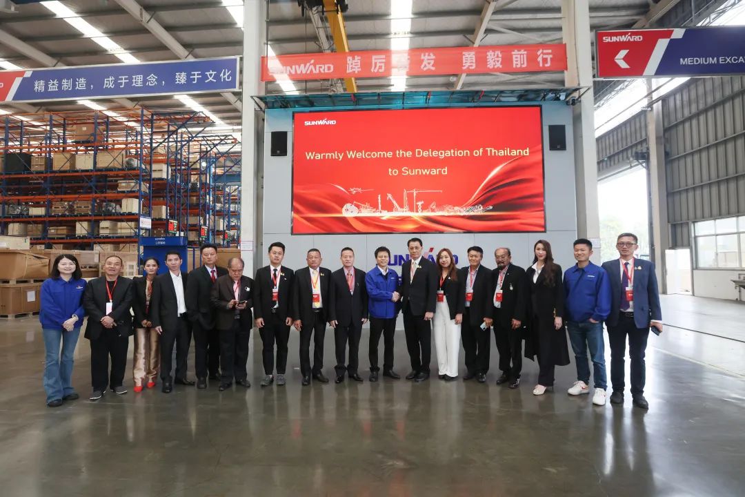 泰国代表团到访ca888亚洲城智能