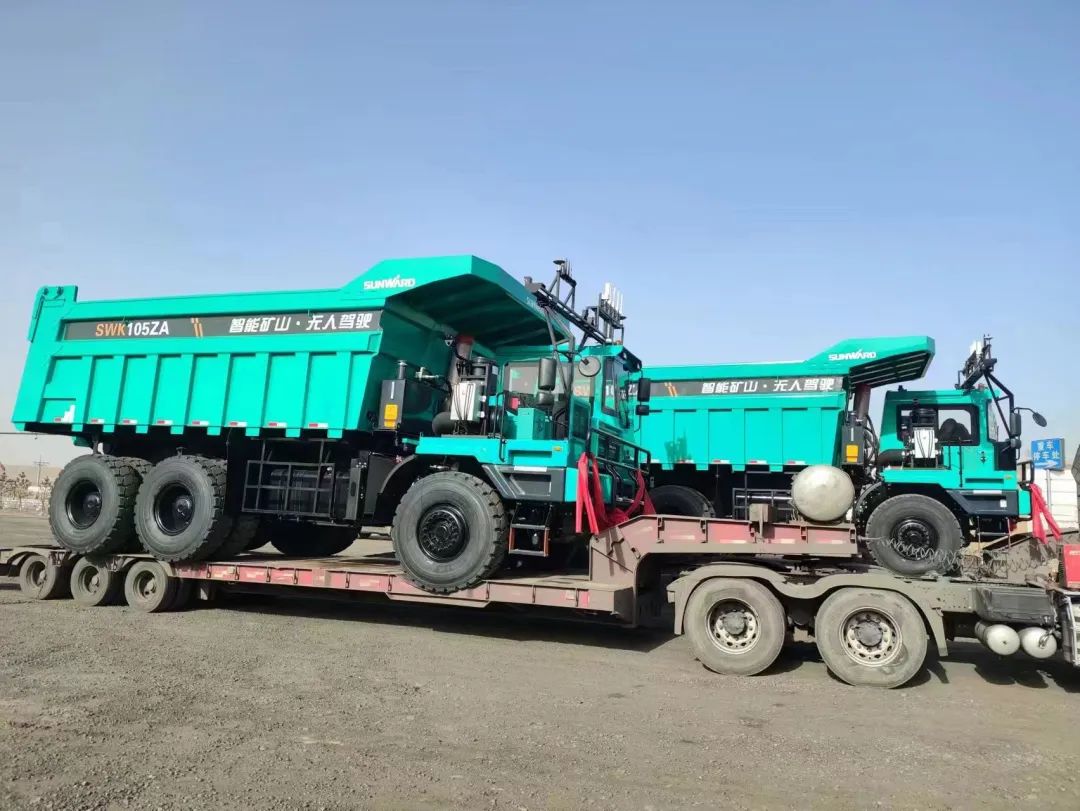 助力数智矿山建设！ca888亚洲城巨鼎无人驾驶矿卡再交付