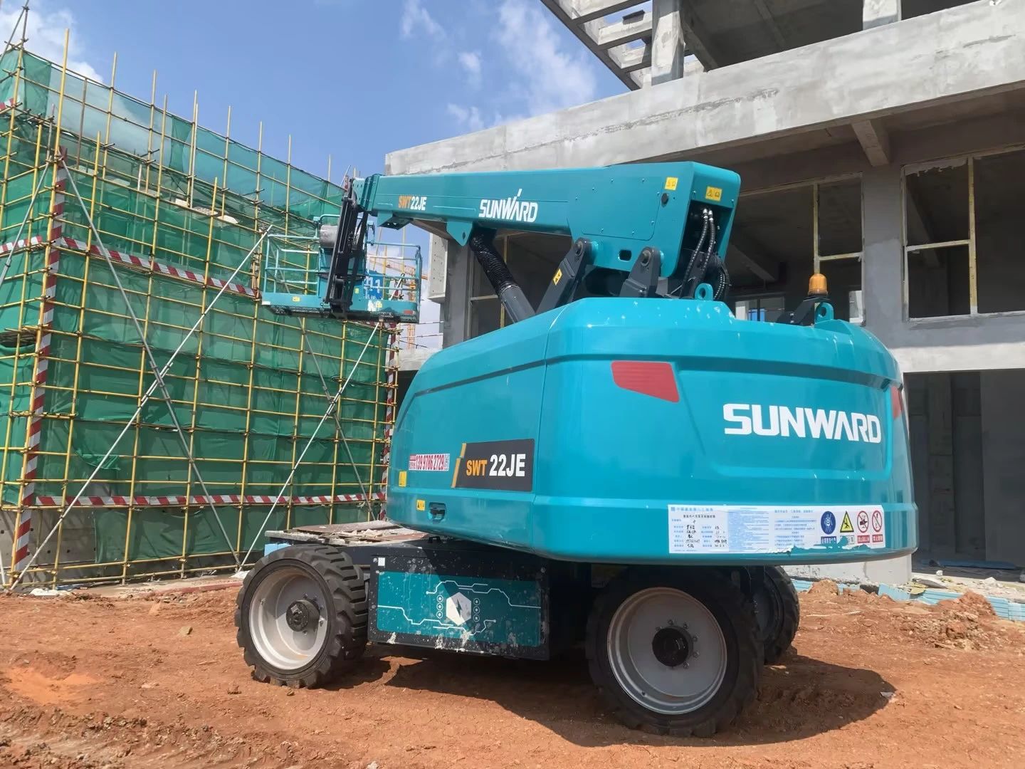 实力上新！ca888亚洲城智能电动直臂高空作业平台进军华中市场