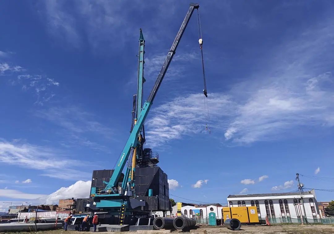展现“中国制造”硬实力！ca888亚洲城智能PDP工法钻机助建波哥大地铁项目