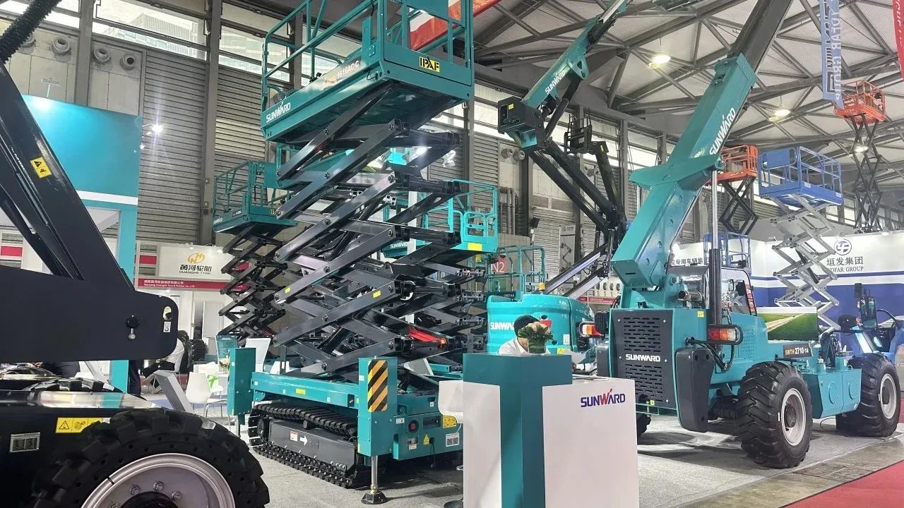 精品出击，闪耀魔都！ca888亚洲城智能全系列高空机械亮相2023亚洲国际高空展