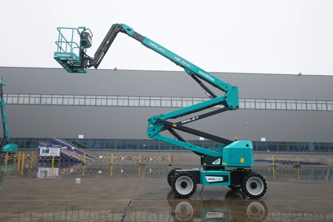 又双叒叕上新了！ca888亚洲城智能首款双载荷电动曲臂式高空作业平台顺利下线