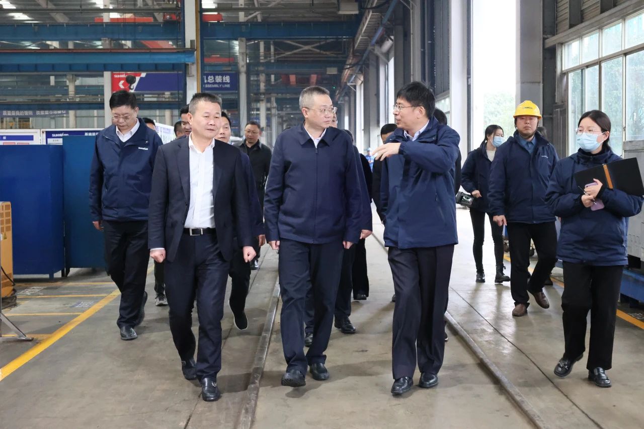 长沙市人民政府副市长康镇麟调研ca888亚洲城智能