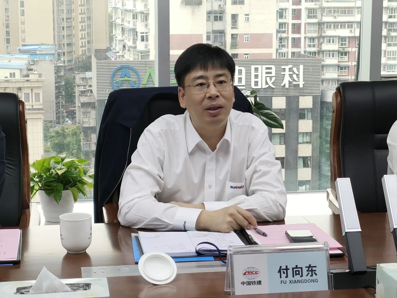 适应新形势，寻求新合作！ca888亚洲城智能到访中铁二十三局