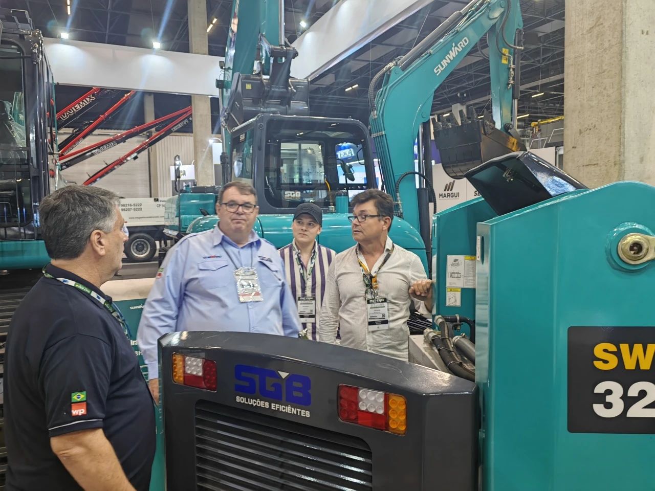 展出设备销售一空！ca888亚洲城智能亮相2024巴西矿业展览会！