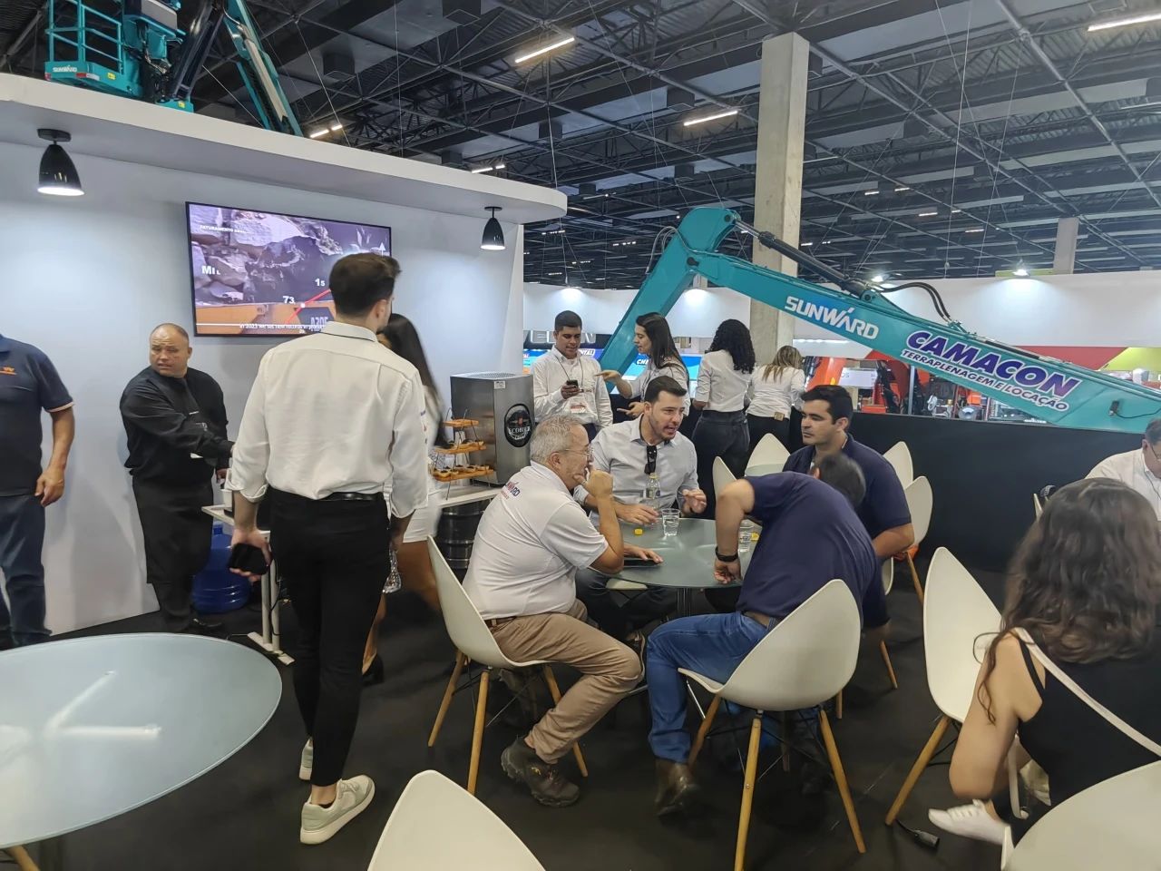 展出设备销售一空！ca888亚洲城智能亮相2024巴西矿业展览会！