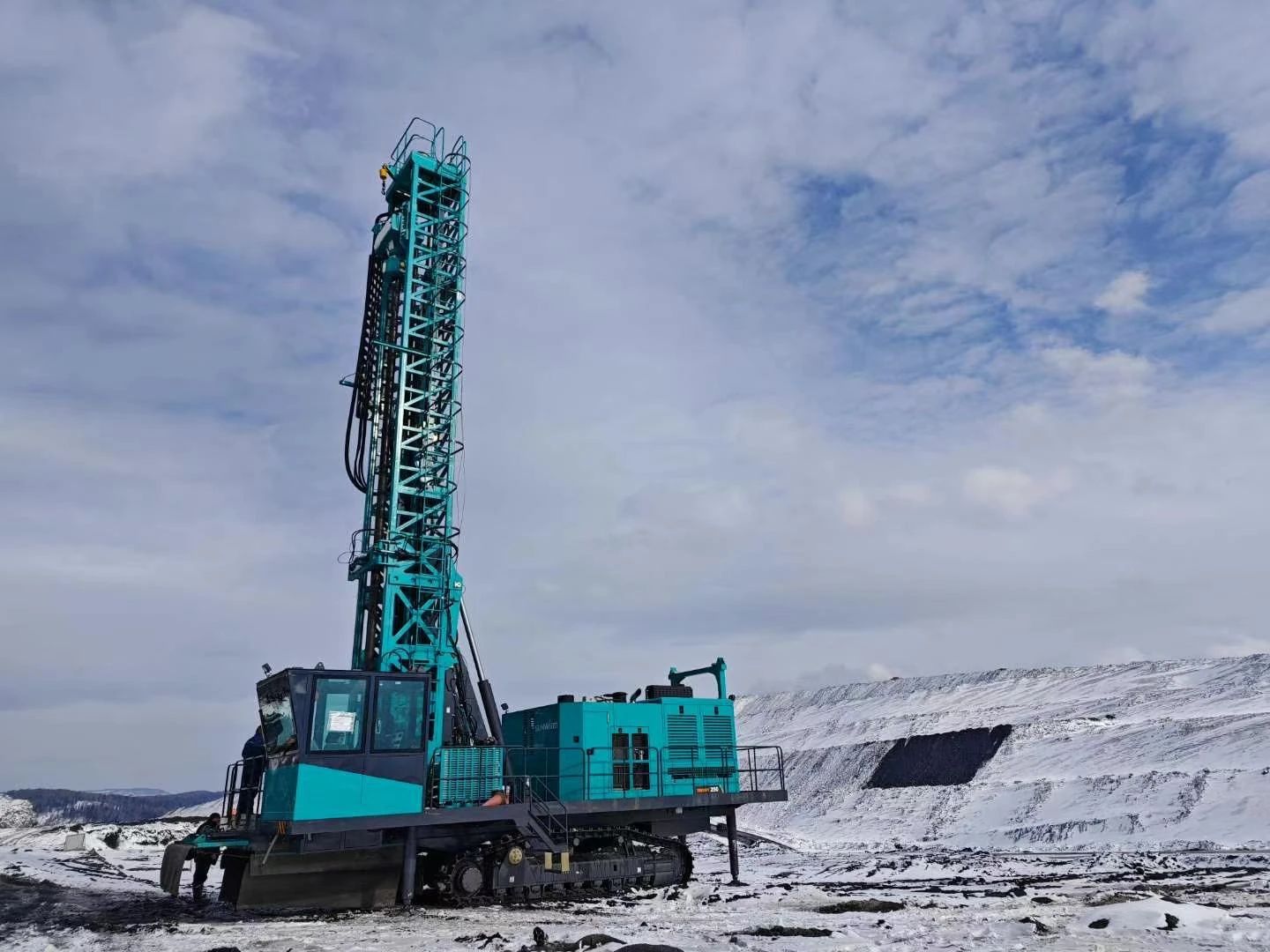 月钻进42888米，ca888亚洲城智能牙轮钻机施工效率再创新高