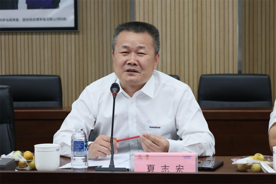 中国五矿工会主席、职工董事张晔到ca888亚洲城智能调研交流