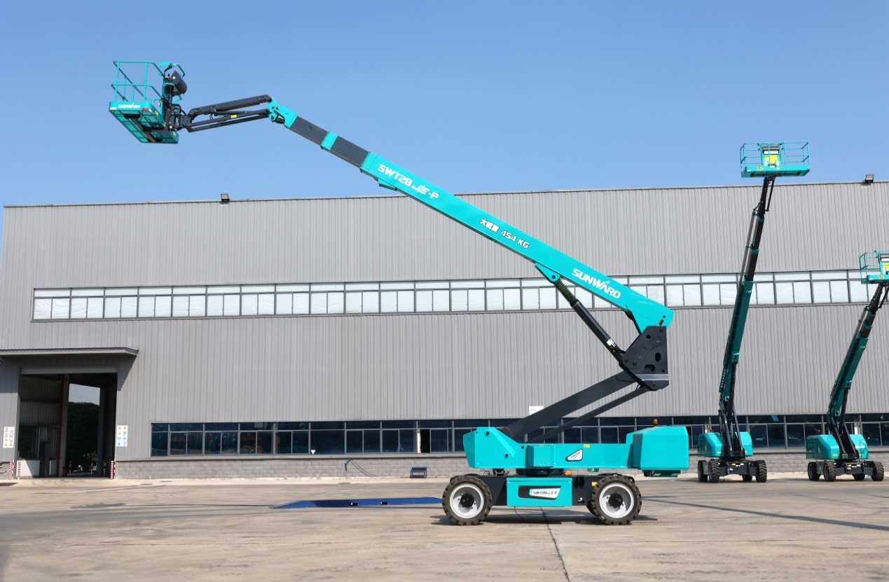 高可靠、高安全、高性能！ca888亚洲城智能新一代P系列电动臂式高空作业平台成功下线