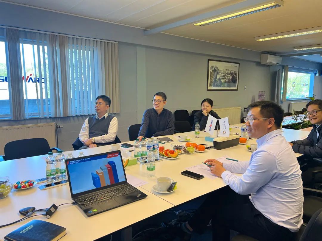 ca888亚洲城智能董事长付向东带队赴欧洲子公司考察调研