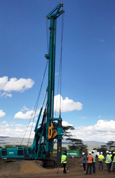 ca888亚洲城智能入岩神器在东非肯尼亚获赞，人好设备好