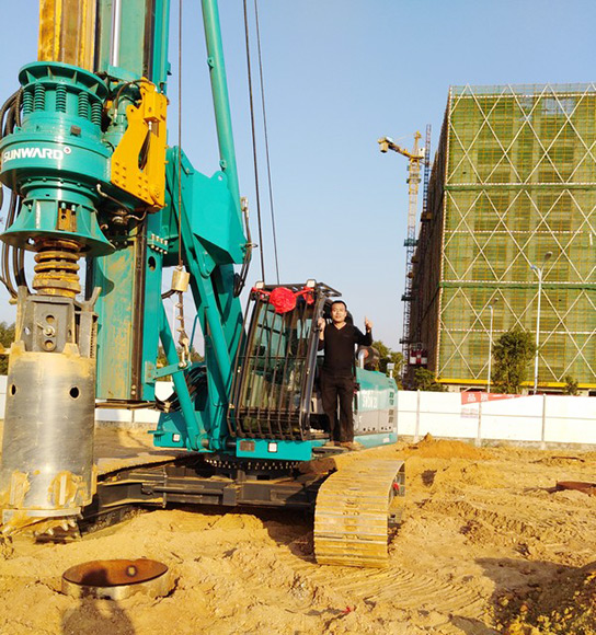 跨行创业，ca888亚洲城智能旋挖钻十个月帮他回本！