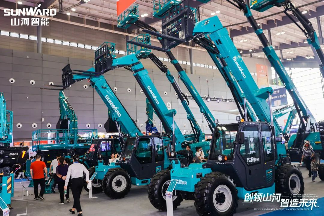 聚焦电动化、智能化！ca888亚洲城智能全系列高空机械产品亮相长沙展