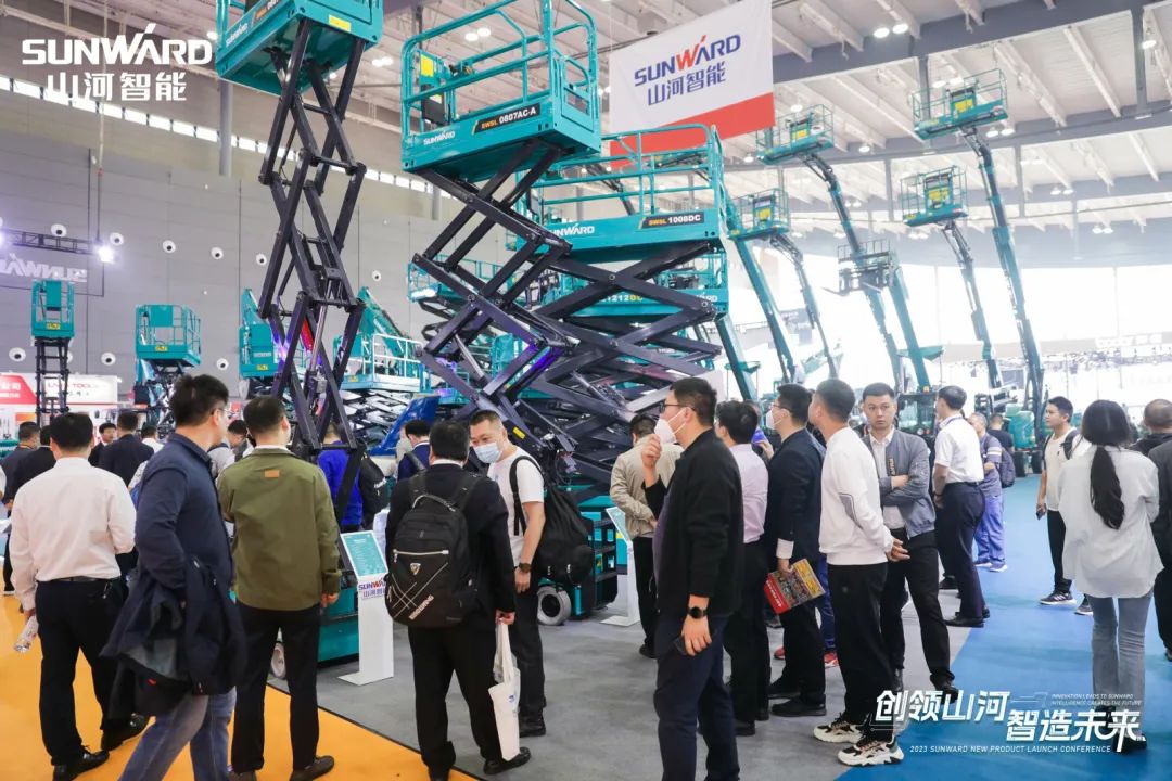 聚焦电动化、智能化！ca888亚洲城智能全系列高空机械产品亮相长沙展