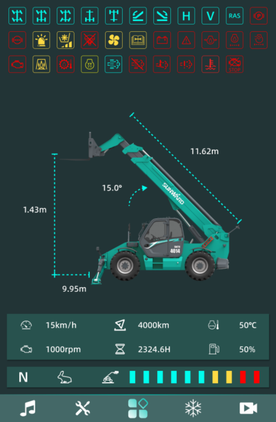 高端机型“双箭齐发”！ca888亚洲城智能两款伸缩臂叉装车成功下线
