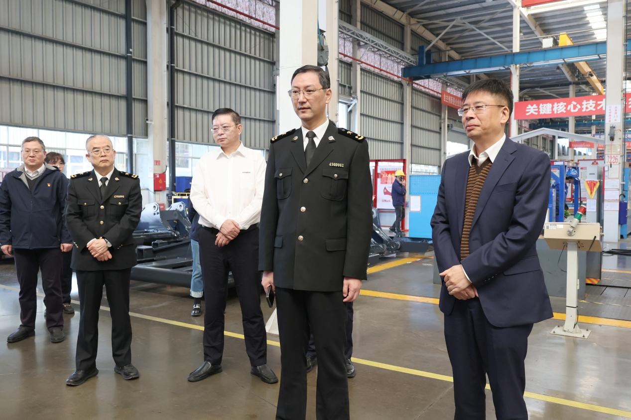 长沙海关关长、党委书记顾炯调研ca888亚洲城智能